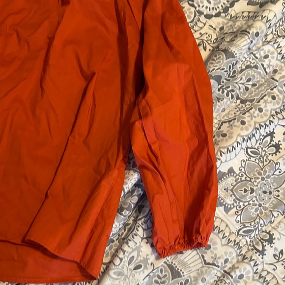 Maeve Women's Blouse in Vibrant Red - Picture 10 of 10